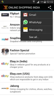 ONLINE SHOPPING INDIA android App screenshot 4